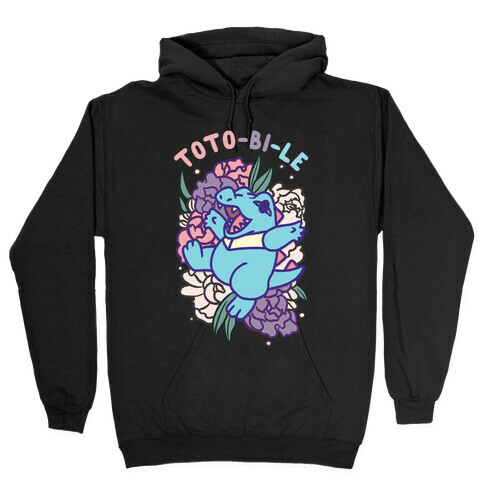 Toto-bi-le Totodile Bisexual Parody Hooded Sweatshirt