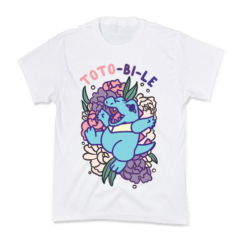 Toto-bi-le Totodile Bisexual Parody Kids T-Shirt