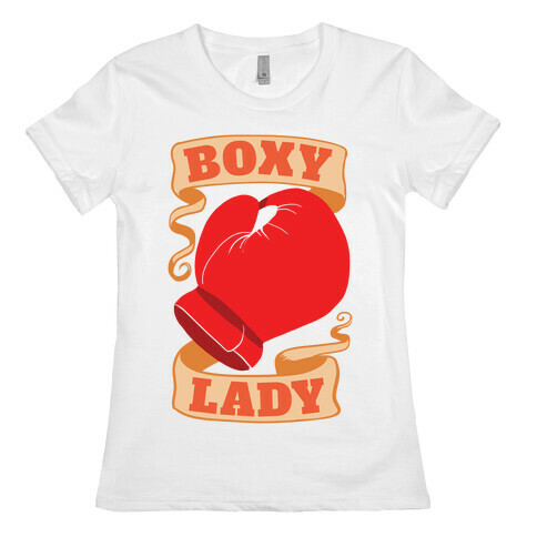 Boxy Lady Womens T-Shirt