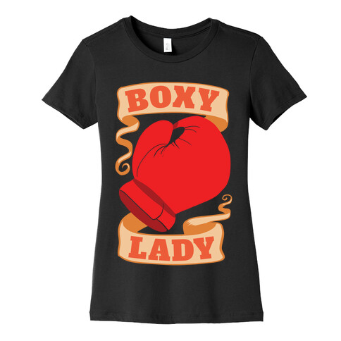 Boxy Lady Womens T-Shirt