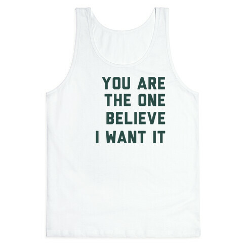 I Want It That Way Lyrics (1 of 2 pair) Tank Top