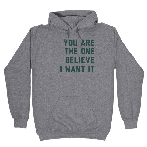 I Want It That Way Lyrics (1 of 2 pair) Hooded Sweatshirt