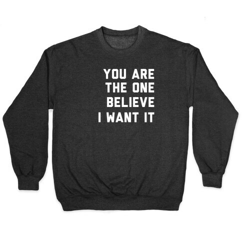 I Want It That Way Lyrics (1 of 2 pair) Pullover