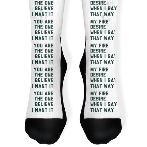 I Want It That Way Lyrics  Sock