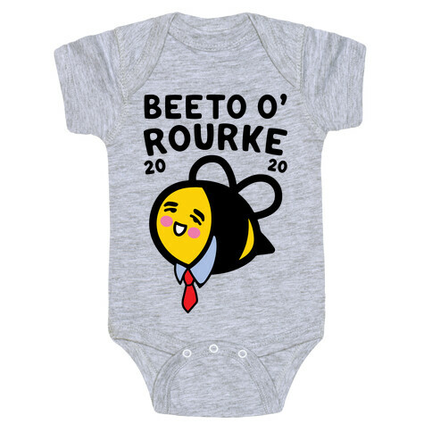 Beeto O'Rourke 2020 Bee Parody Baby One-Piece