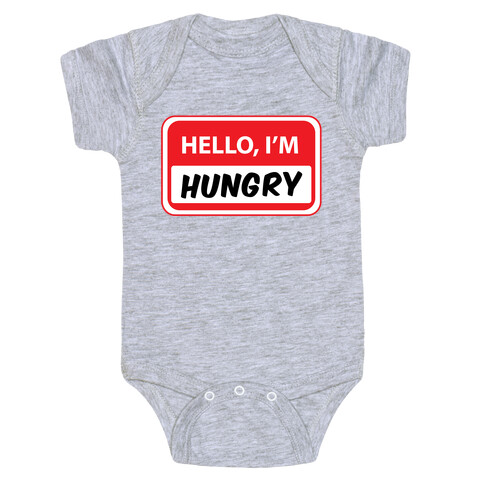 Hello I'm Hungry Baby One-Piece