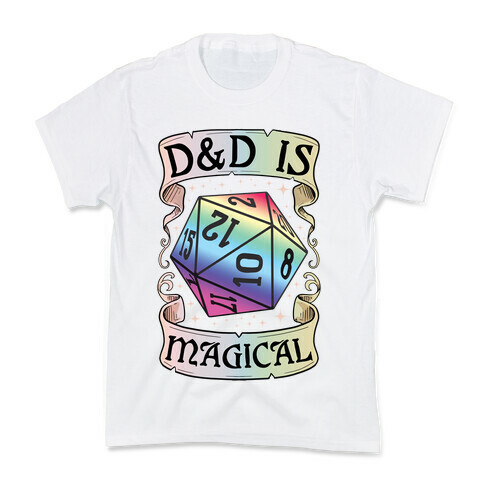 D&D Is Magical Kids T-Shirt