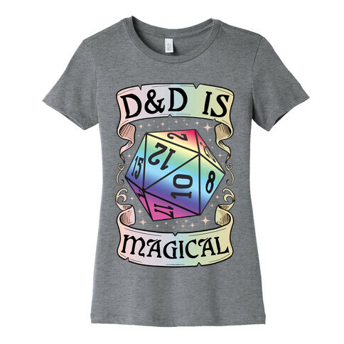 D&D Is Magical Womens T-Shirt