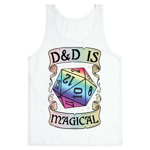 D&D Is Magical Tank Top