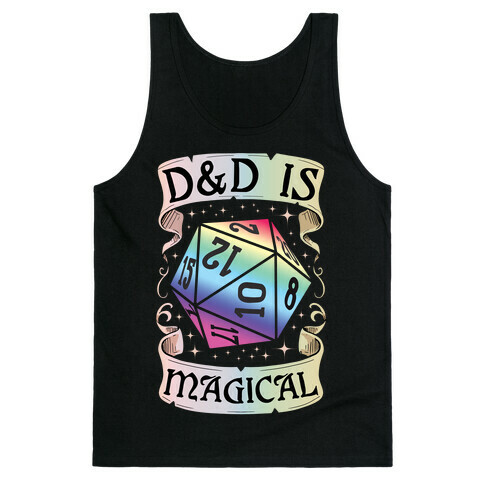 D&D Is Magical Tank Top