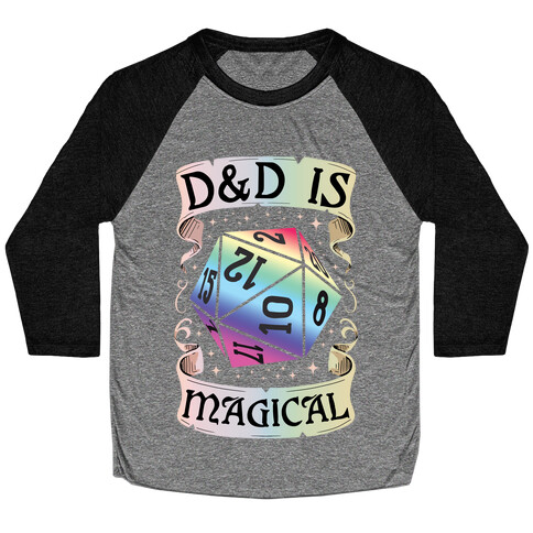 D&D Is Magical Baseball Tee