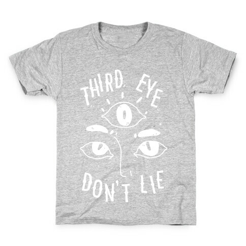 Third Eye Don't Lie Kids T-Shirt