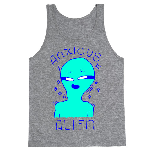 Anxious Alien Tank Top