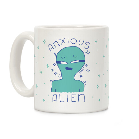 Anxious Alien Coffee Mug