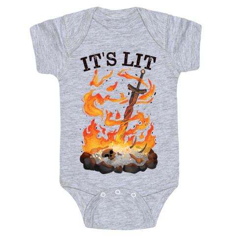 It's Lit Bonfire Baby One-Piece