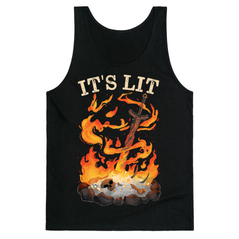 It's Lit Bonfire Tank Top