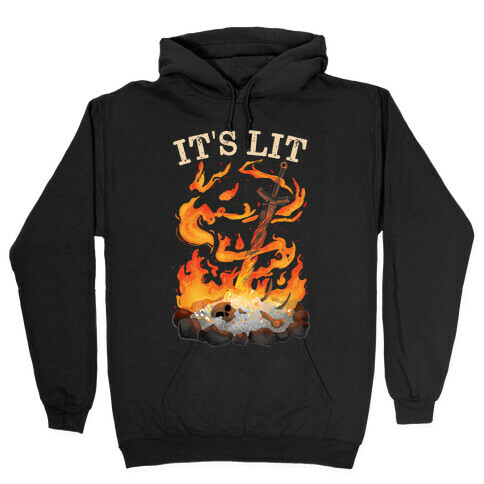 It's Lit Bonfire Hooded Sweatshirt