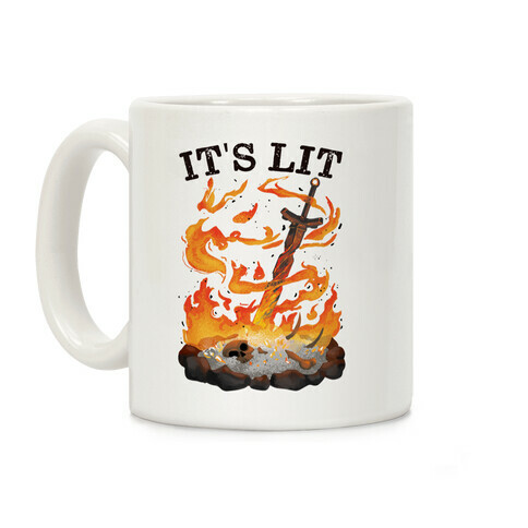 It's Lit Bonfire Coffee Mug