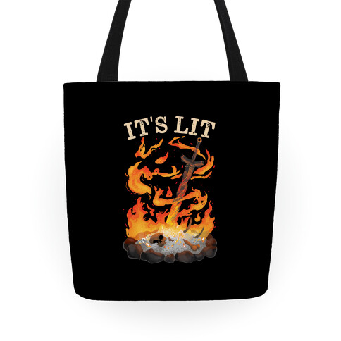 It's Lit Bonfire Tote