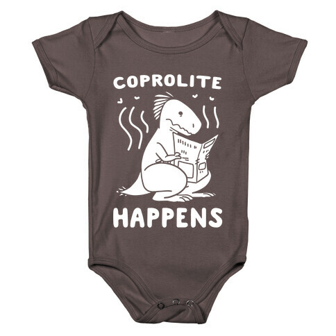 Coprolite Happens Baby One-Piece