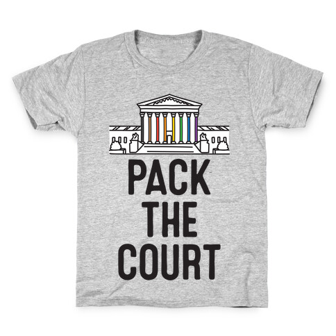 Pack The Court with Pride Kids T-Shirt