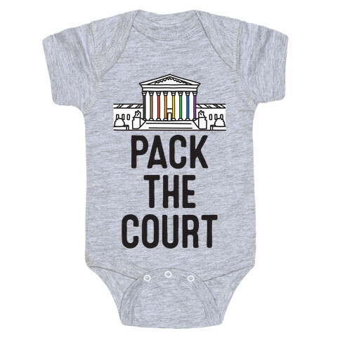 Pack The Court with Pride Baby One-Piece