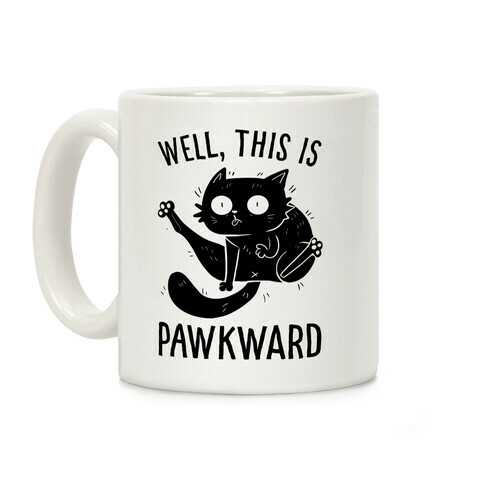 Well, This Is Pawkward Coffee Mug