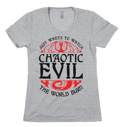 Chaotic Evil Womens T-Shirt