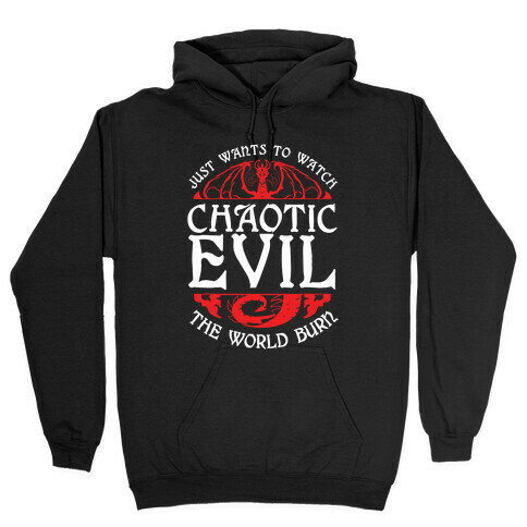 Chaotic Evil Hooded Sweatshirt