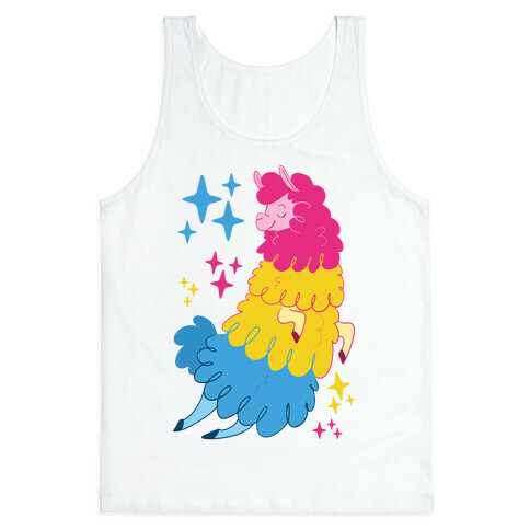 Pansexual Llama Tank Top