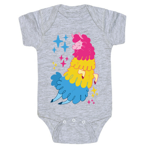 Pansexual Llama Baby One-Piece