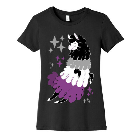 Ace Llama Womens T-Shirt