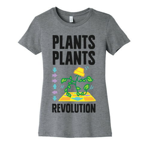 Plants Plants Revolution Womens T-Shirt