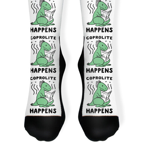 Coprolite Happens Sock