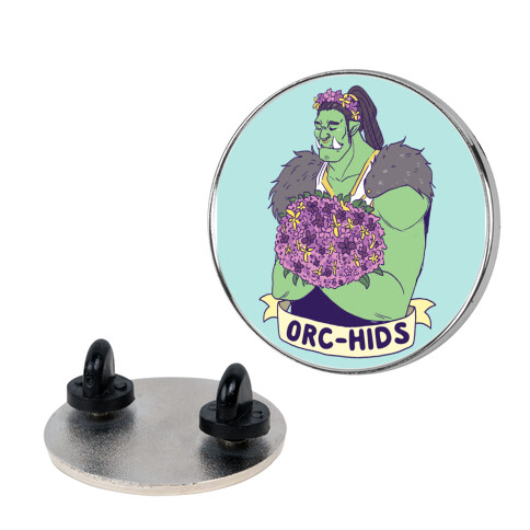 Orc-hids Pin