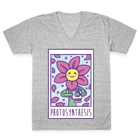 Photosynthesis  V-Neck Tee Shirt