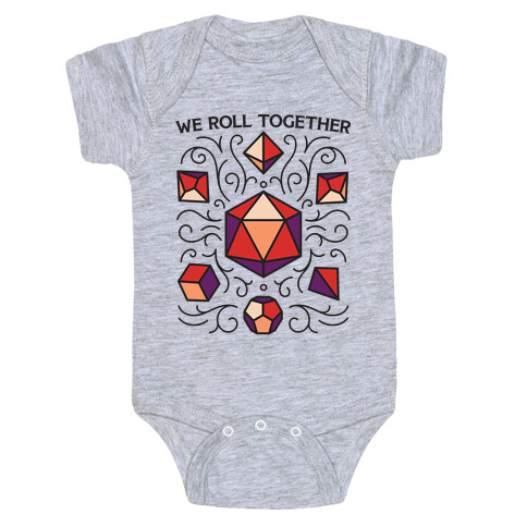 We Roll Together Baby One-Piece