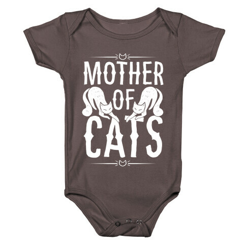 Mother Of Cats Baby One-Piece