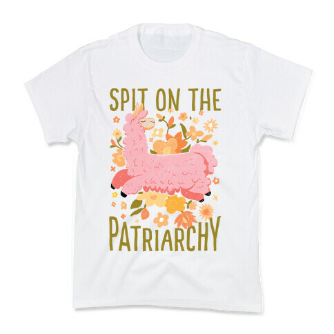 Spit on The Patriarchy Kids T-Shirt