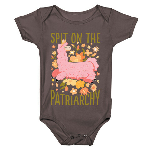 Spit on The Patriarchy Baby One-Piece