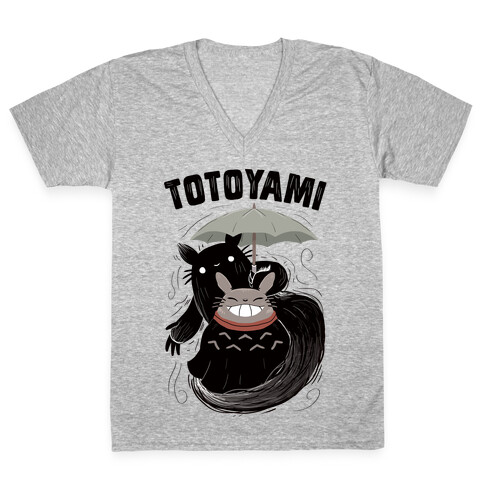 Totoyami  V-Neck Tee Shirt