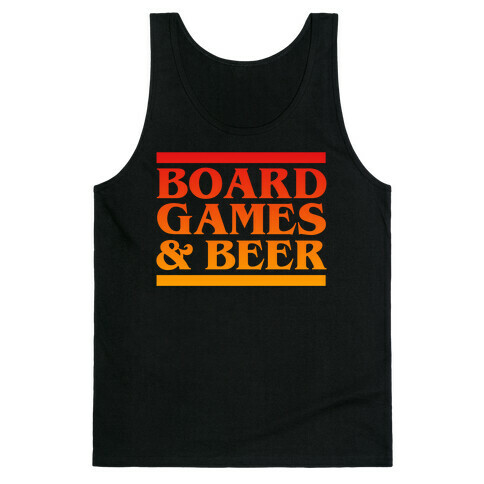 Board Games & Beer Tank Top