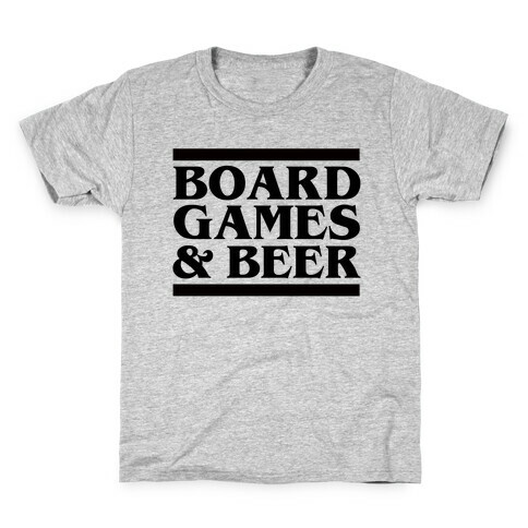 Board Games & Beer Kids T-Shirt