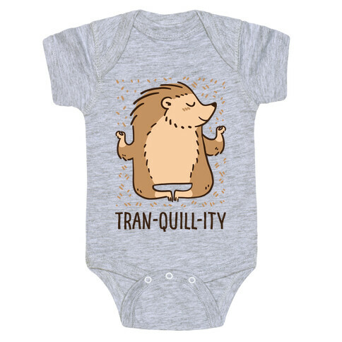Tran-QUILL-ity - Hedgehog Baby One-Piece