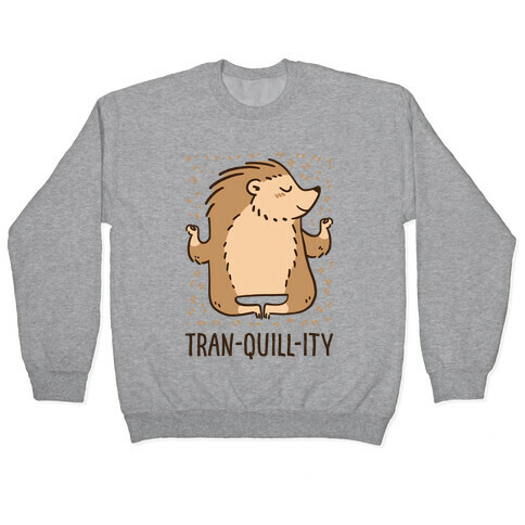 Tran-QUILL-ity - Hedgehog Pullover