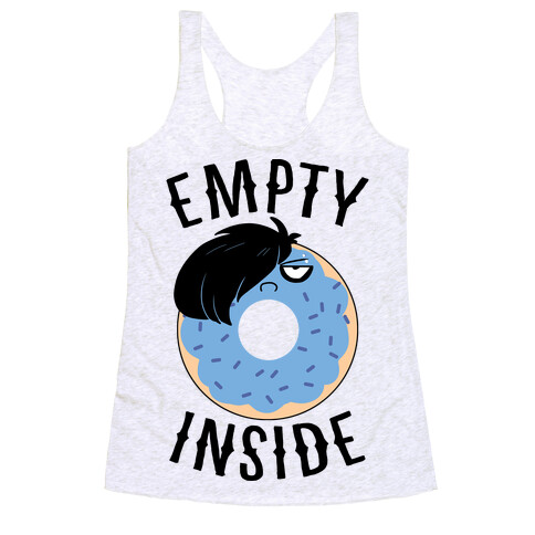 Empty Inside Racerback Tank Top