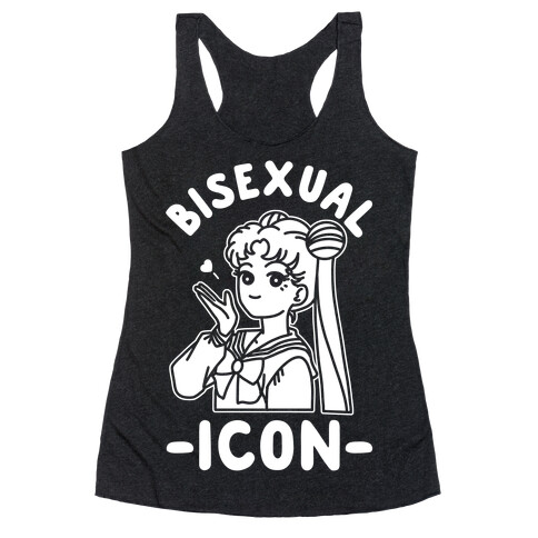 Bisexual Icon Usagi Racerback Tank Top