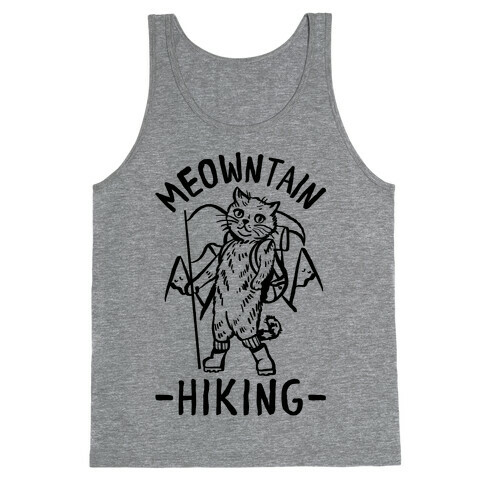 Meowntain Hiking Cat Tank Top