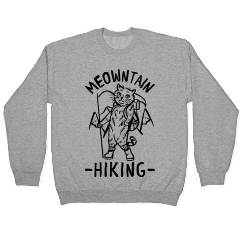 Meowntain Hiking Cat Pullover
