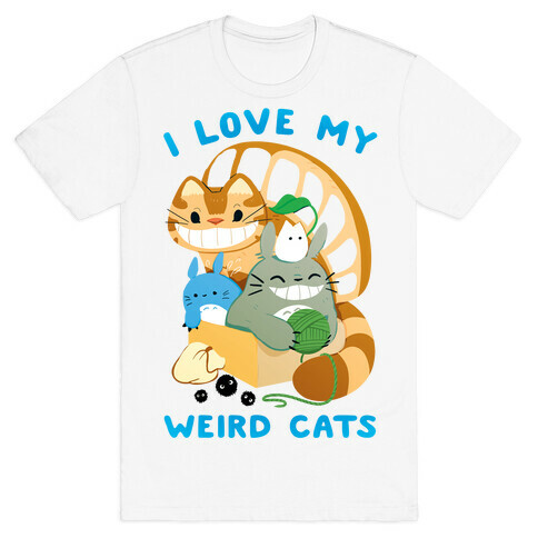 I love my weird cats T-Shirt